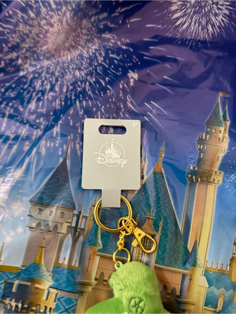 Disney Rex Plush Keychain